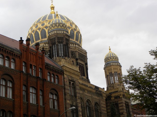 The Neue Synagogue, one of the few to survive Kristallnacht