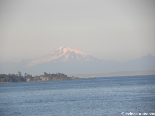 Mountain view from Ferry