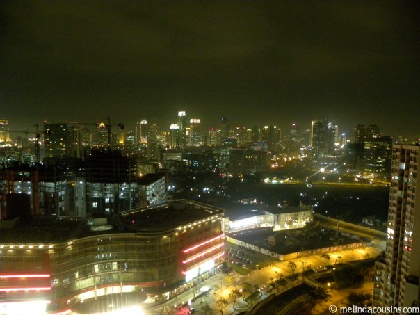 Just a small part of the Jakarta night skyline