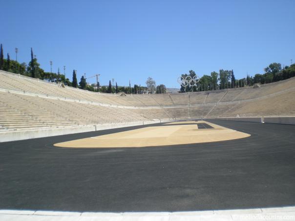 Modern Olympic stadium