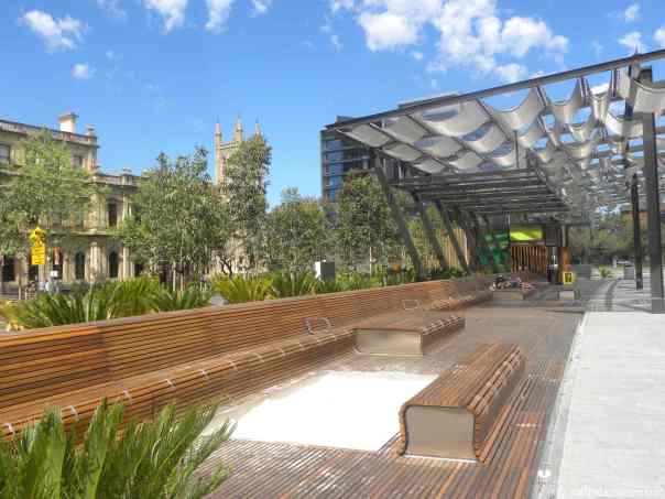 Seats and sandpit 9.02.11 pm