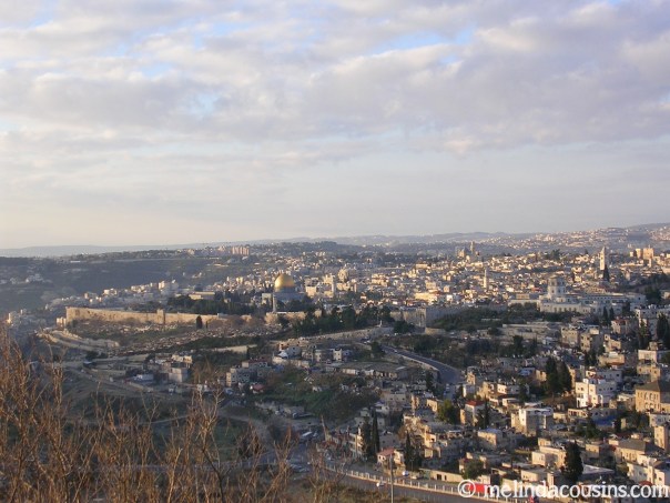 Mt Scopus view over Jerusalem