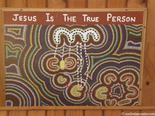 One of a series of paintings by an indigenous Christian artist telling the story of the gospel